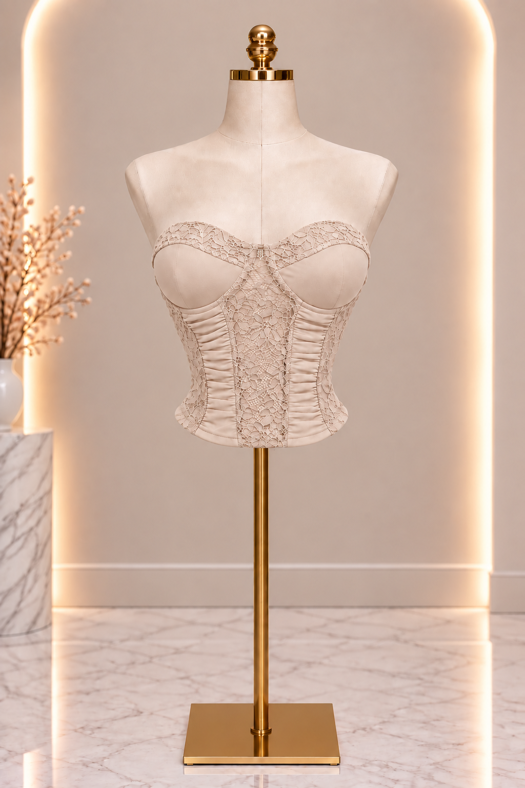 The Perfect Corset Top - Nude