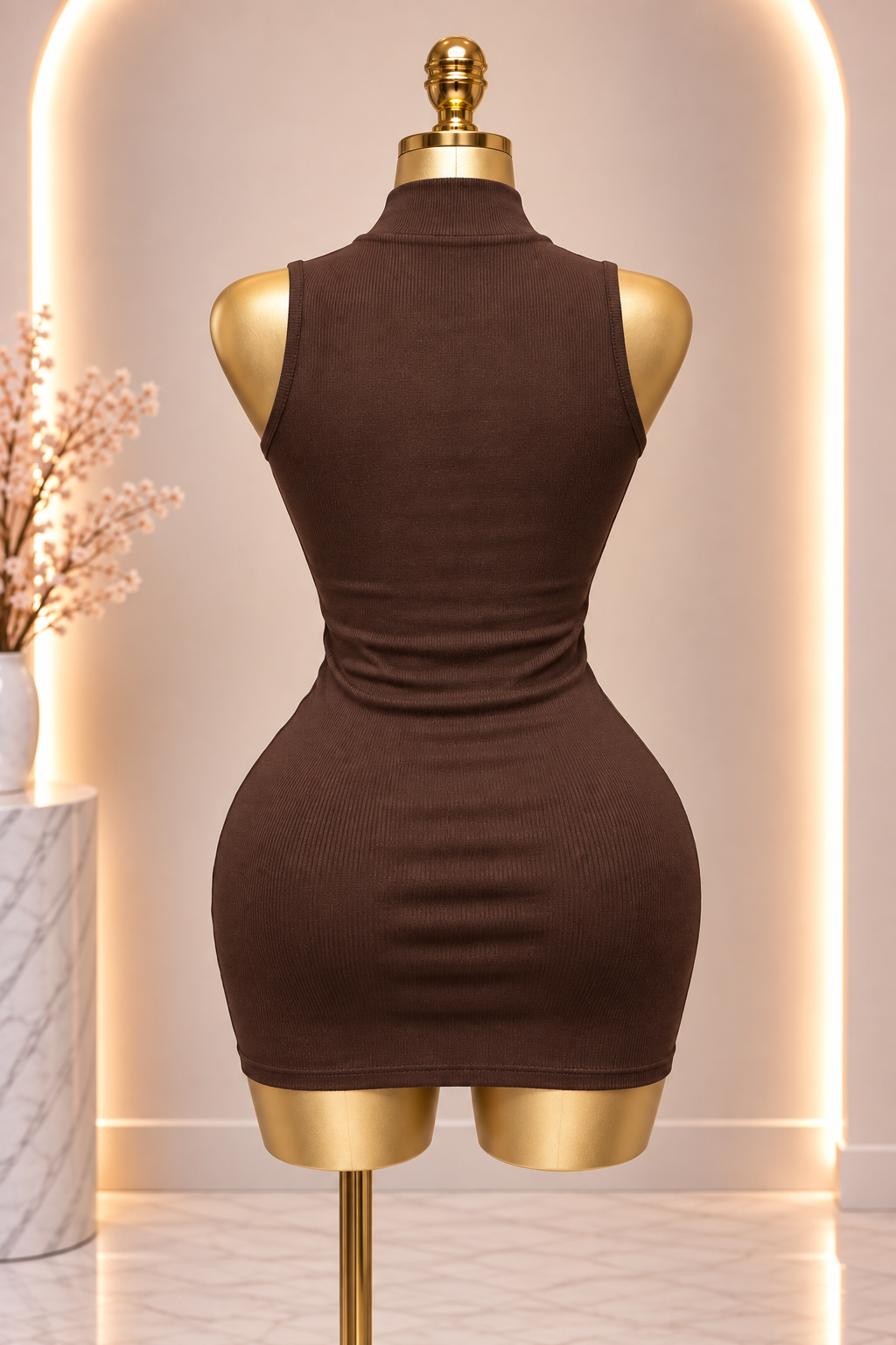 Dress Milano - Brown