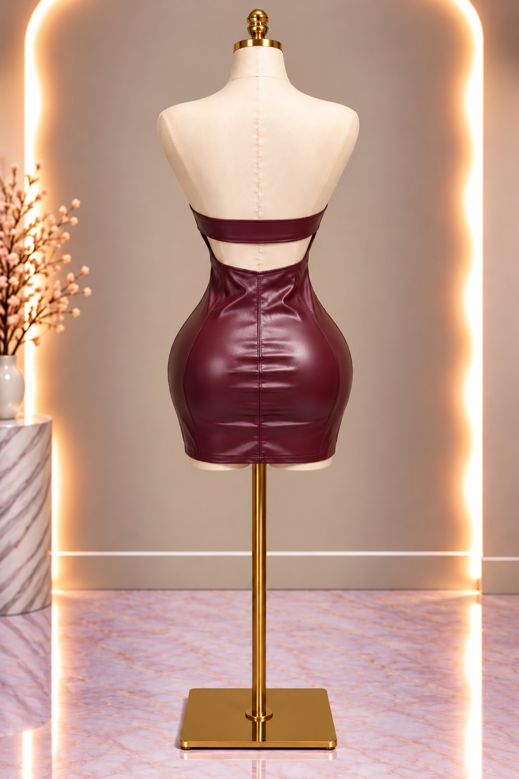 Merlot Mini Dress