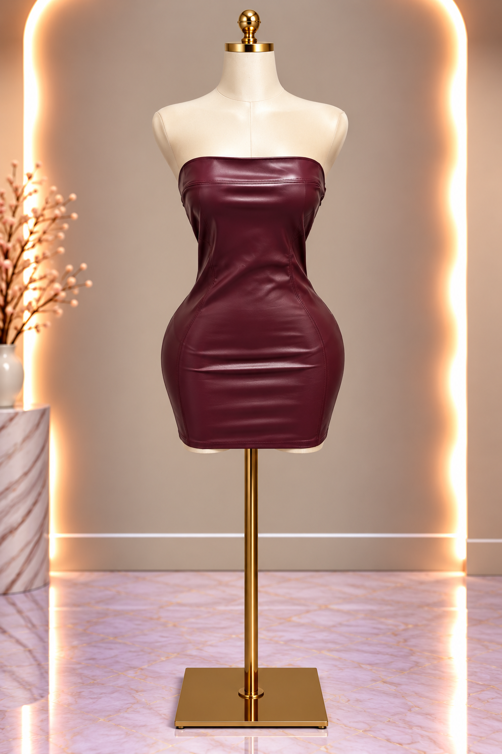 Merlot Mini Dress