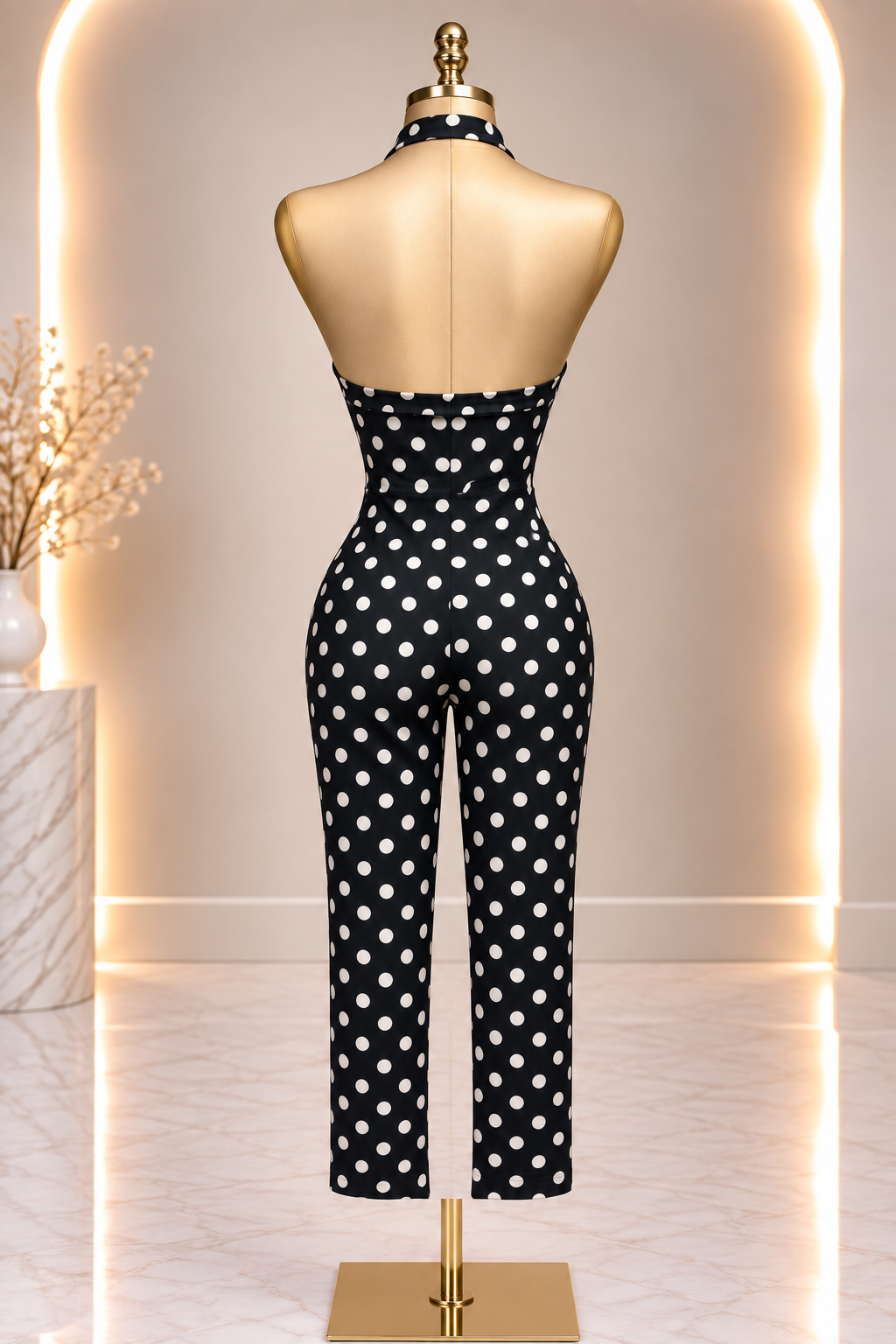 Polka Dot - Black