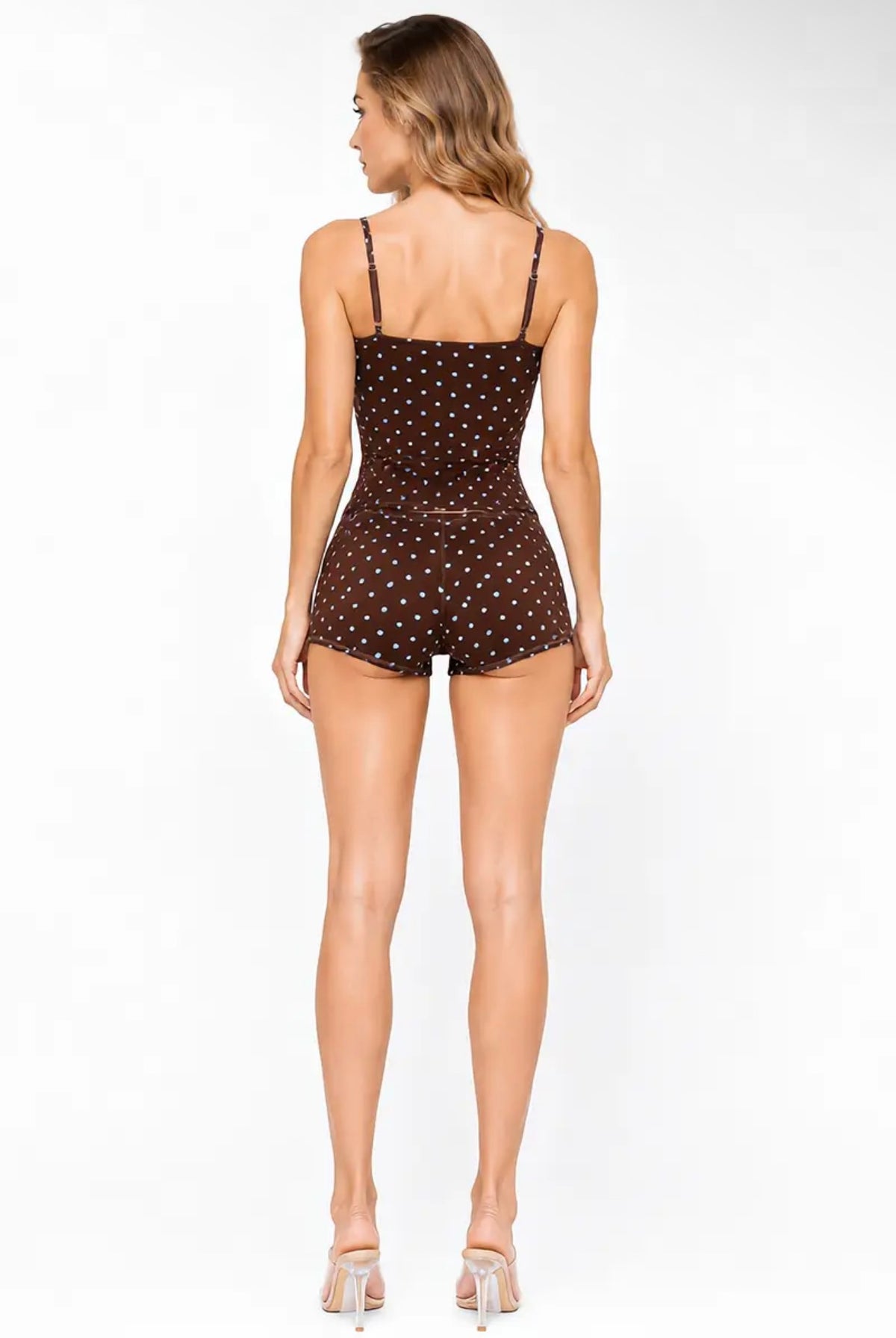 Polka Dot Cami & Short Set